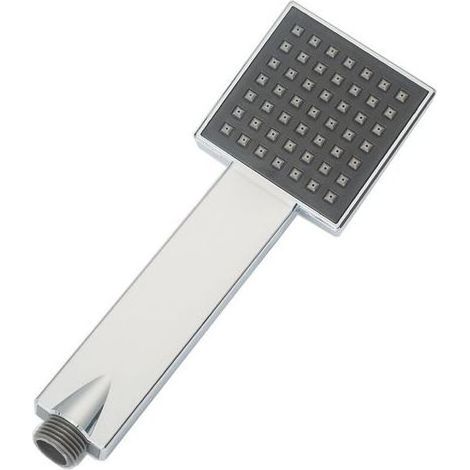 CSPARKV 2 Pièces Pommeau de douche Carré Grand diamètre Diamètre exquis Simple Haut de gamme Argent Haute pression Économie d'eau Salle de bains Spray (1/5)