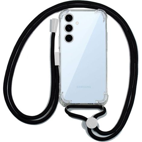 Carcasa COOL para Samsung S721 Galaxy S24 FE Cordón Negro