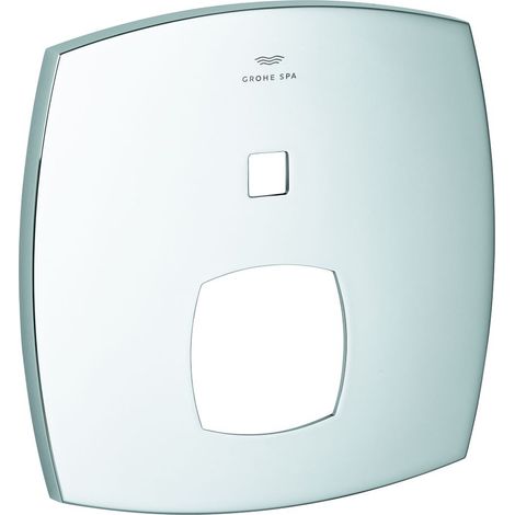 Grohe Rosette für Einhandmischer-Fertigmontageset mit 2-Wege-Umstellung, Chrom, 48612000 (1/2)