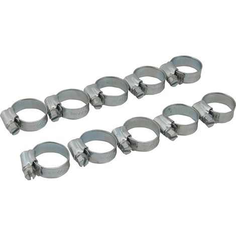 10 x Schlauchschelle 16-22mm