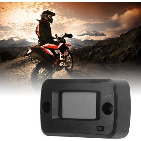 Minuteur de vibration sans fil pour motos, applications industrielles, compresseurs d'air, pilonneuses et excavatrices (HM019V, livré avec batterie intégrée). (1/5)