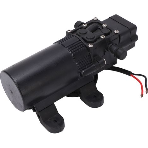 Pompe de surpression micro CC 0,7 GPM 70 PSI, auto-amorçante, à membrane, moteur en cuivre, 12 V, 1,8 A, 30 W (1/5)