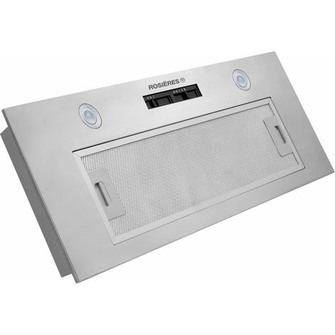 Rosieres – Groupe filtrant 520mm – Classe énergie B – Filtre métal/carbone lavable – Extraction 606,4 m³/h – Niveau sonore 69 dB – RHG5801IN (1/5)