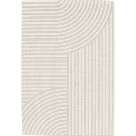 Tapis d’extérieur à motif géométrique - 120x170cm - BIZANA (1/5)