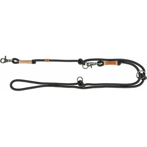 Guinzaglio regolabile per cane Trixie Be Nordic Nero Sabbia L/XL (1/5)
