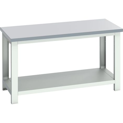 Bott 41003670.16V Cubio Bench with Shelf, ESD Laminate Top 1500 x 750mm