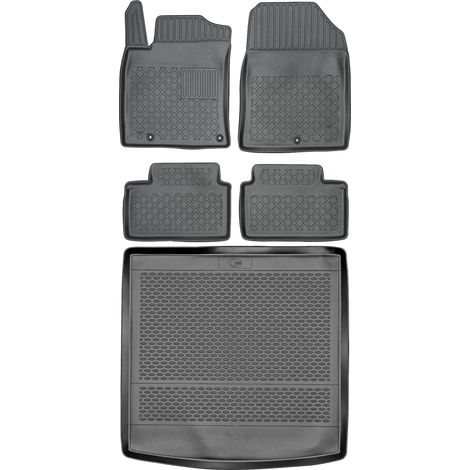 Hyundai i30 III Kombi de 2017 (JUEGO) - Alfombrillas para coche + alfombrilla para maletero