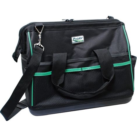 Borsa portautensili con base rigida e tessuto resistente all'acqua 41X23X34,5 Cm Proskit ST-5302