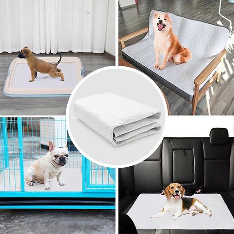 Tapis de couchage pour chiens, tapis d'apprentissage pour chiots, tapis pour chiens de grande, moyenne et petite taille (1/4)