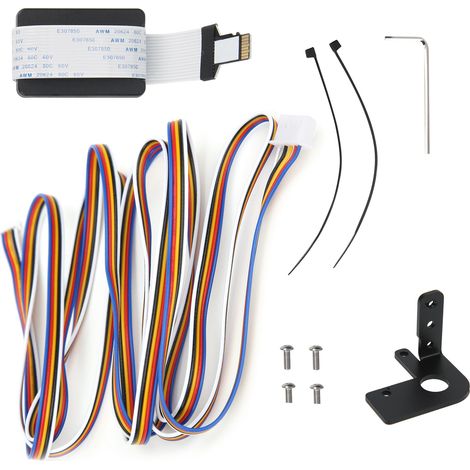 Kit de capteur BLTouch pour nivellement automatique du plateau - Compatible avec Creality Ender-3, carte mère silencieuse V4.2.7 (1/5)