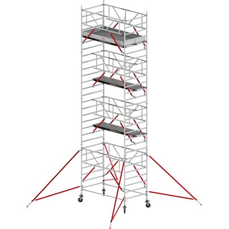 Altrex Fahrgerüst RS Tower 52-S Aluminium mit Safe-Quick und Fiber-Deck Plattform 9,20m AH 1,35x1,85m