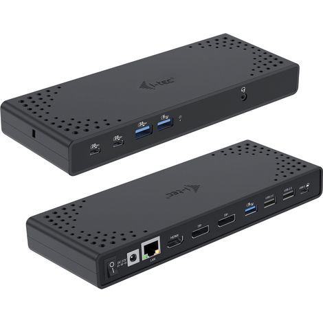 i-tec USB-C Triple Display Docking Station Gen 2 + Power Delivery 100W (1/4)