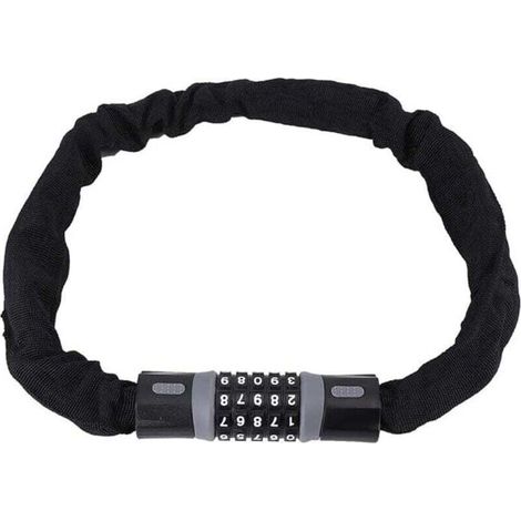 0.9m vélo mot de passe serrure VTT portable électrique vélo chaîne serrure vélo accessoires, serrure de vélo avec numéro,
