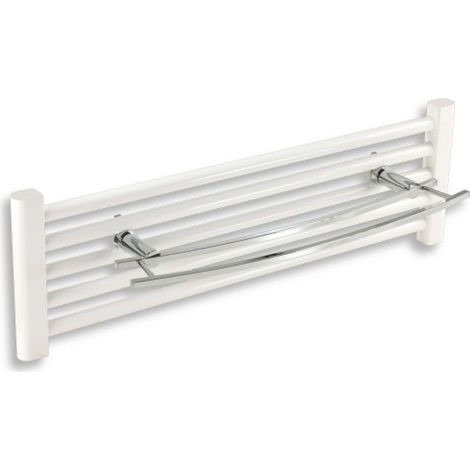Novaservis Metalia 2 - Supporto doppio per scaldasalviette 60 cm, cromo 6225/1,0