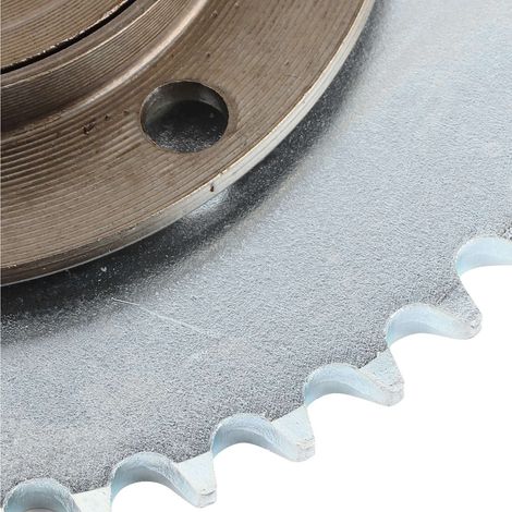 Roue libre sans dents à quatre trous de diamètre extérieur 78 mm + pignon de chaîne T8F à 44 dents (1/5)