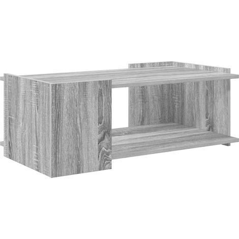 Maison Exclusive - Tavolino da salotto Grigio Sonoma 90 x 50 x 33 cm