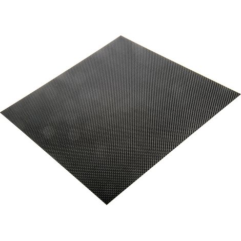 Feuille en fibre de carbone 300xmm 300xmm 1mm ( Prix pour 1 )