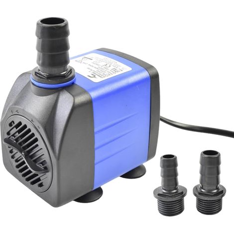 396GPH 1500L/H AC 220V Pompe électrique submersible 25W pompe de 1.8 m pour fontaines et bassins extérieurs (1/5)