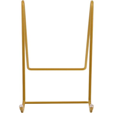Chevalet de Tableau en Acier au Carbone, Support Photo Or (1/5)