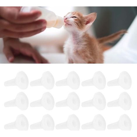 Dailygoody Silikon-Sauger Tierfutter Weich und sicher 15 Stück Geeignet für Welpen Hunde Katzen und andere Haustiere Langlebig und gesund (1/4)