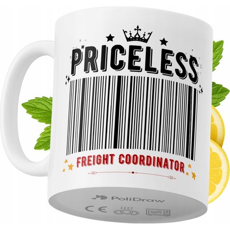 Mug humoristique pour coordinateur de fret, avec un texte amusant et un design graphique original. Idéal pour les anniversaires, les fêtes et les occasions spéciales. Mug premium pour la maison, le bu (1/5)