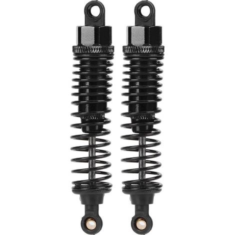 2 pièces Amortisseurs Métalliques pour Voiture RC 1:10, Pièces de Rechange Accessoires Noirs 85MM (1/5)