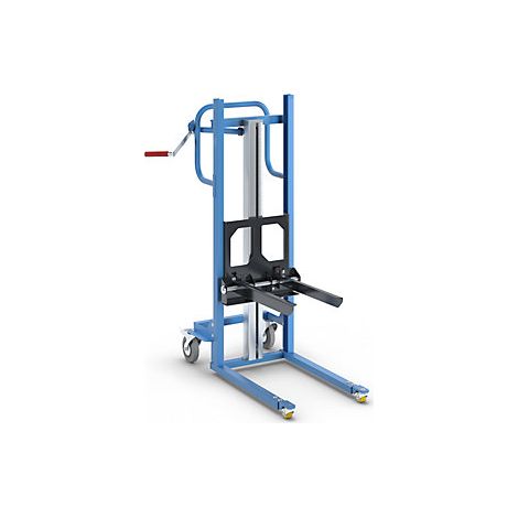Elevador de material  con horquilla de caja ajustable  con 4 (1/5)