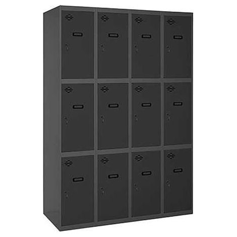 Taquilla 1800x1200x500 SIMONLOCKER PROFESIONAL 3 PUERTA 4/12 300(1200)AN/AN marca SIMONRACK