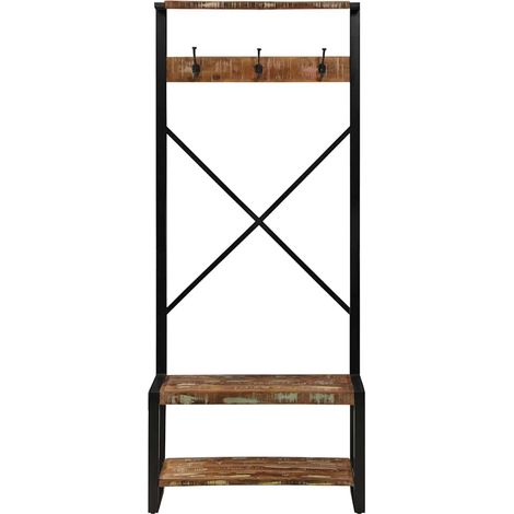 Porte-vêtements multicolore 80x40x190 cm (1/5)