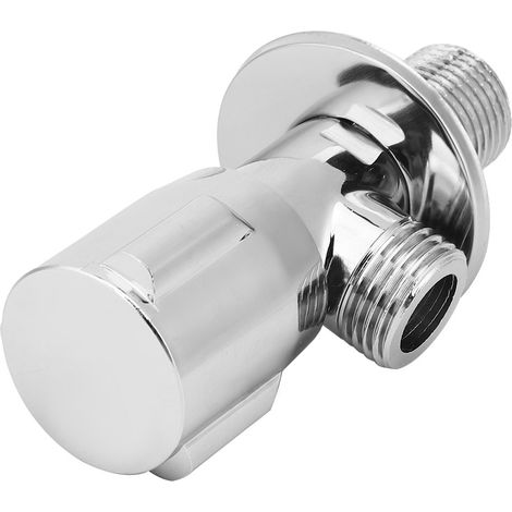 Kupfer-Dreieck-Eckventil mit G1/2-Zoll-Gewinde, Wasserabsperrventil, Badezimmer- und Küchenzubehör (1/5)