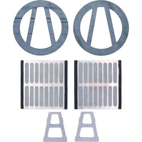 Ersatzteilset 2xSieb 0,10+Dichtung für JRSF DN 65 - 80 + HW