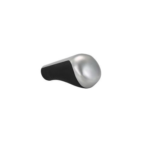 Pommeau de levier automatique universel pour Peugeot 206/207/307/408 et Citroën C2 – finition cuir synthétique noir, fixation rapide (1/5)