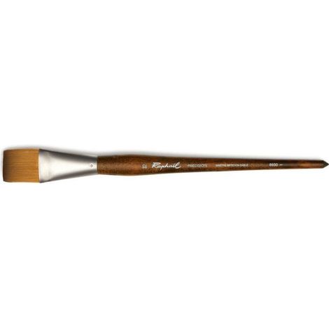 Pinceau - Plat - Acrylique - Fibres synthétiques - Précision - Série 8930 - N°32 - Raphaël