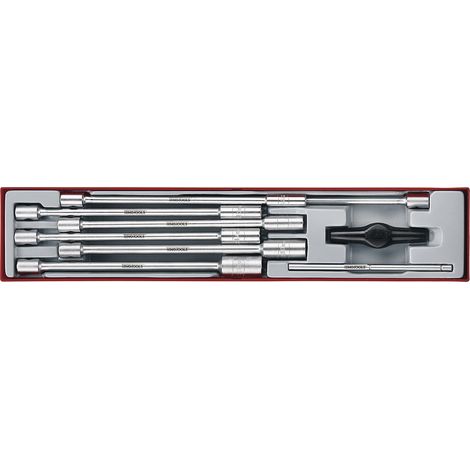 Jeu de douilles poignée en T TTX-4 tray 3/8 9 pièces Teng Tools TTXTB09 (1/2)