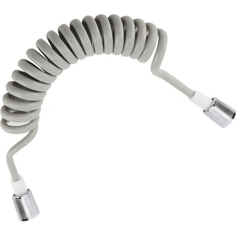 Beyamis Tuyau de douche flexible à ressort en ABS pour plomberie, WC, pistolet de douchette bidet, salle de bain (1/5)
