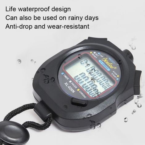 Chronometre - - XL-026N double rangee 10 memoires grand ecran arbitre (1/5)