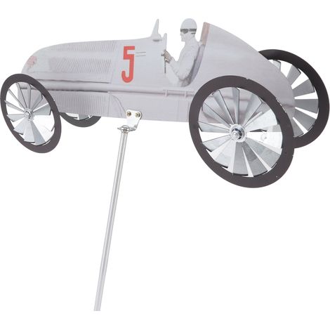 Moulin à Vent en Acier Inoxydable pour Jardin - Décoration Élégante pour Terrasse, Balcon et Parc (1/5)