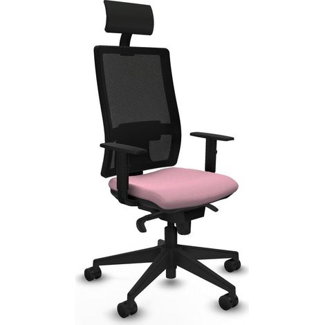 Piqueras et Crespo 1D066N1 Chaise de bureau rose confortable