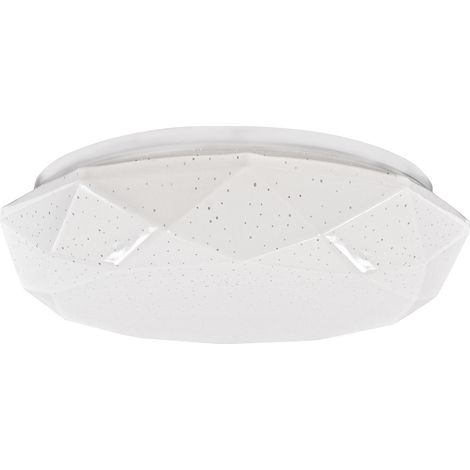 Plafonnier LED 17W 4000K 2250lm Ø33 Galaxy blanc Polux (1/4)