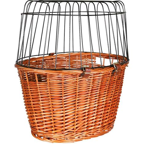 Trixie Panier Vélo Avant naturel pour chien et chat (1/5)