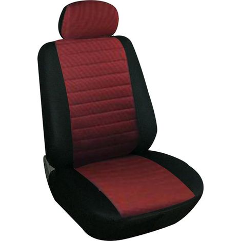 WOLTU Sitzbezug 7233 Universal Van Schonbezug 1x Einzel Rot/Schwarz (1/4)