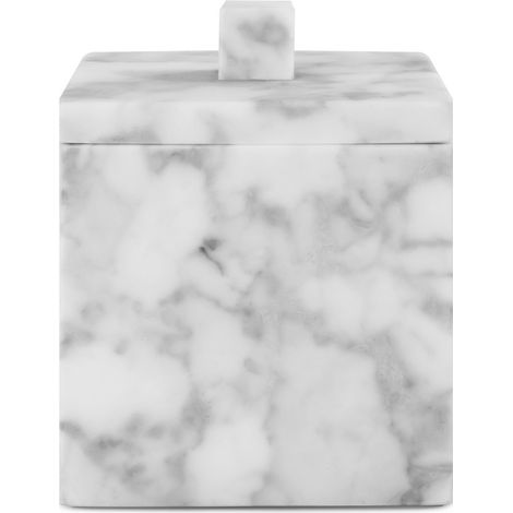 Recipiente para cosm茅ticos Q-BATH PREMIUM DECOR 1522 de m谩rmol de Carrara (1/4)