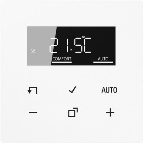 Jung Thermostat encastrable blanc alpin compact 24x18x10 cm