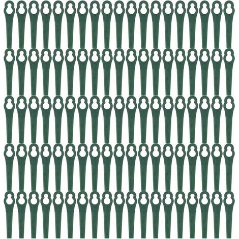 Lames de coupe  en plastique non fragiles de 83 mm pour tondeuse à gazon 100pcs (1/5)