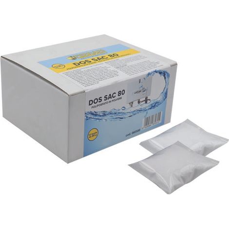 Recharge de polyphosphate 80 g paquet de 12
