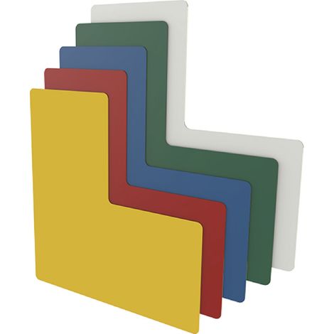 FATH Bodenmarkierung L-Form weiß 75mm (1/4)