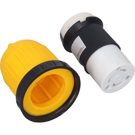 30A-Sicherheits-Drehverriegelungsstecker mit Schutzkappe für Wohnmobile (1/5)