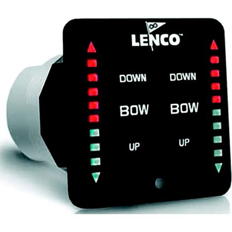 Dispositivo di comando lenco single actuator switch impermeabile retroilluminato