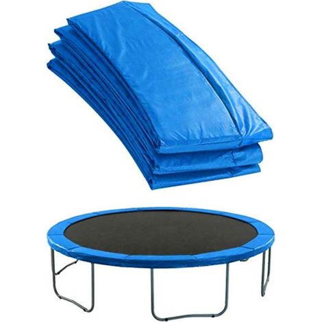 Almohadilla de seguridad para trampolín, almohadilla de seguridad de repuesto de Ø 306 cm, acolchado para funda de trampolín, resistente a la intemperie y a los rayos UV, resistente al desgarro. (1/5)