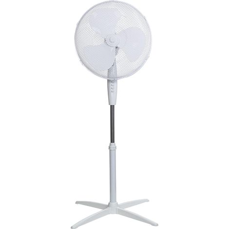 1 Ventilateur Sur Pied, 3 Vitesses, Oscillation Grand Angle, Hauteur Réglable, Bureau Maison (1/5)